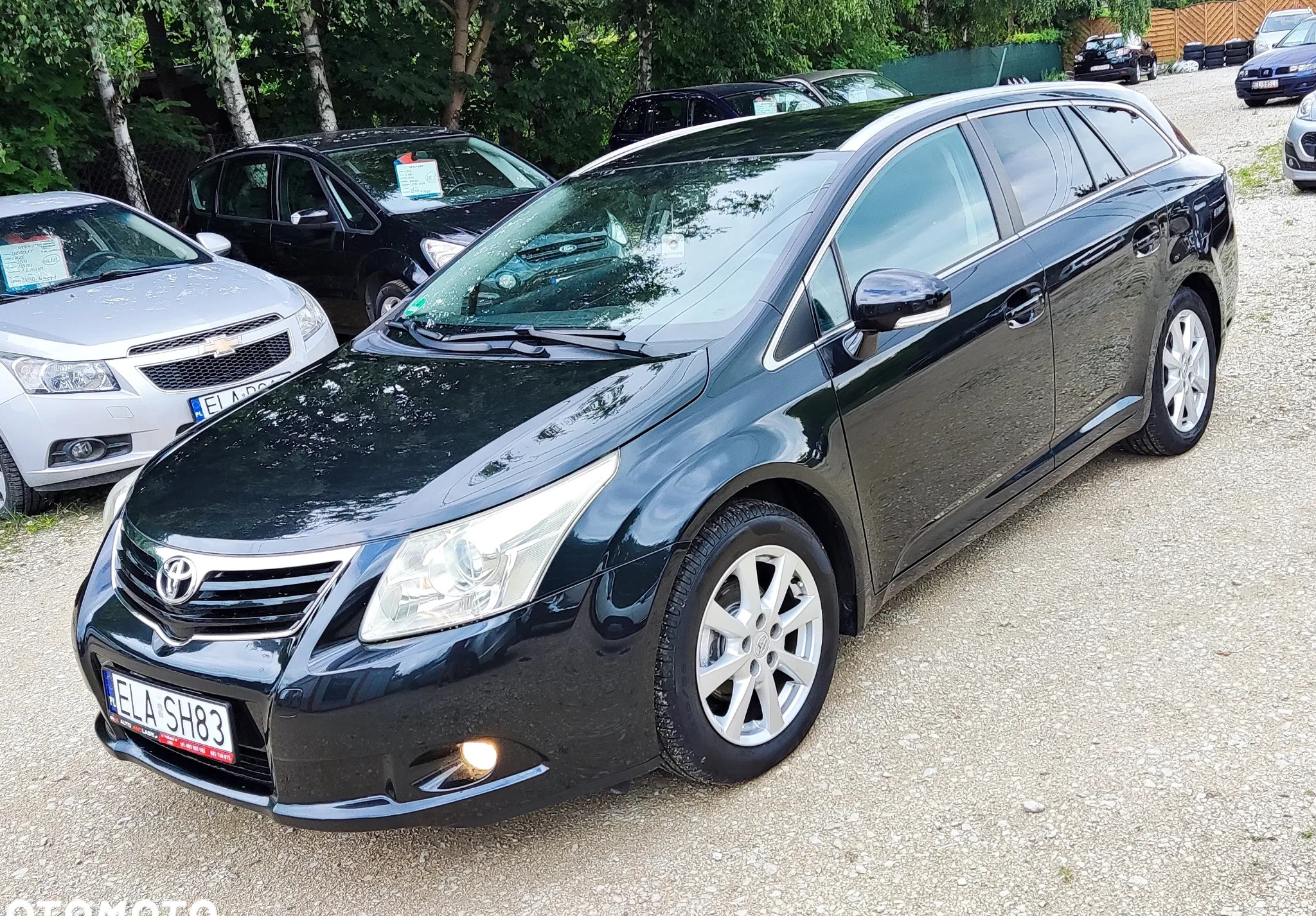 Toyota Avensis cena 28950 przebieg: 215000, rok produkcji 2009 z Tyszowce małe 497